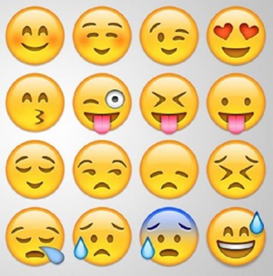Как сделать смайлы в instagram