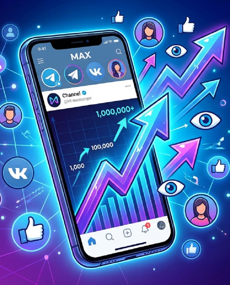 накрутить просмотры в макс