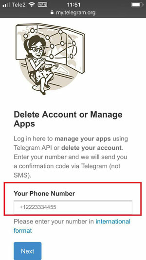 Как удалить аккаунт в Телеграмм на телефоне: всё по порядку