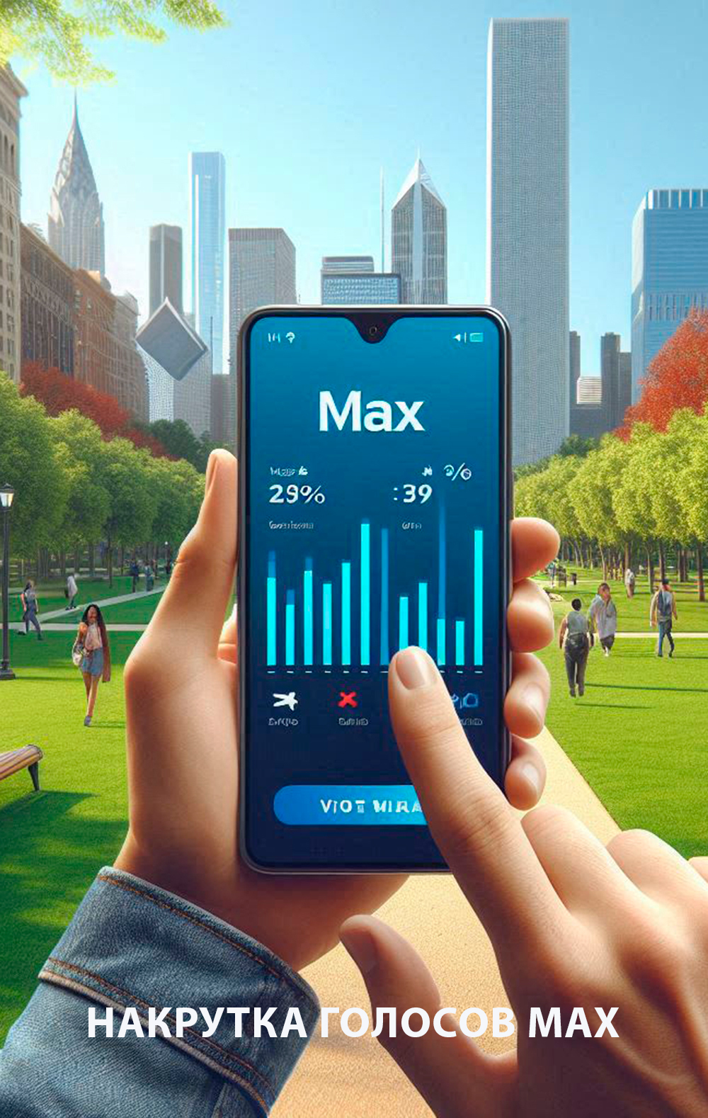 накрутка голосов в мax