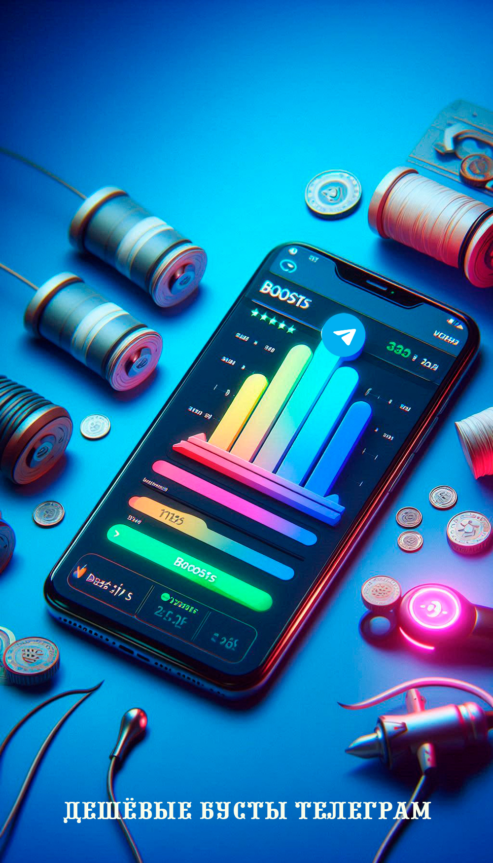 дешёвые бусты телеграм