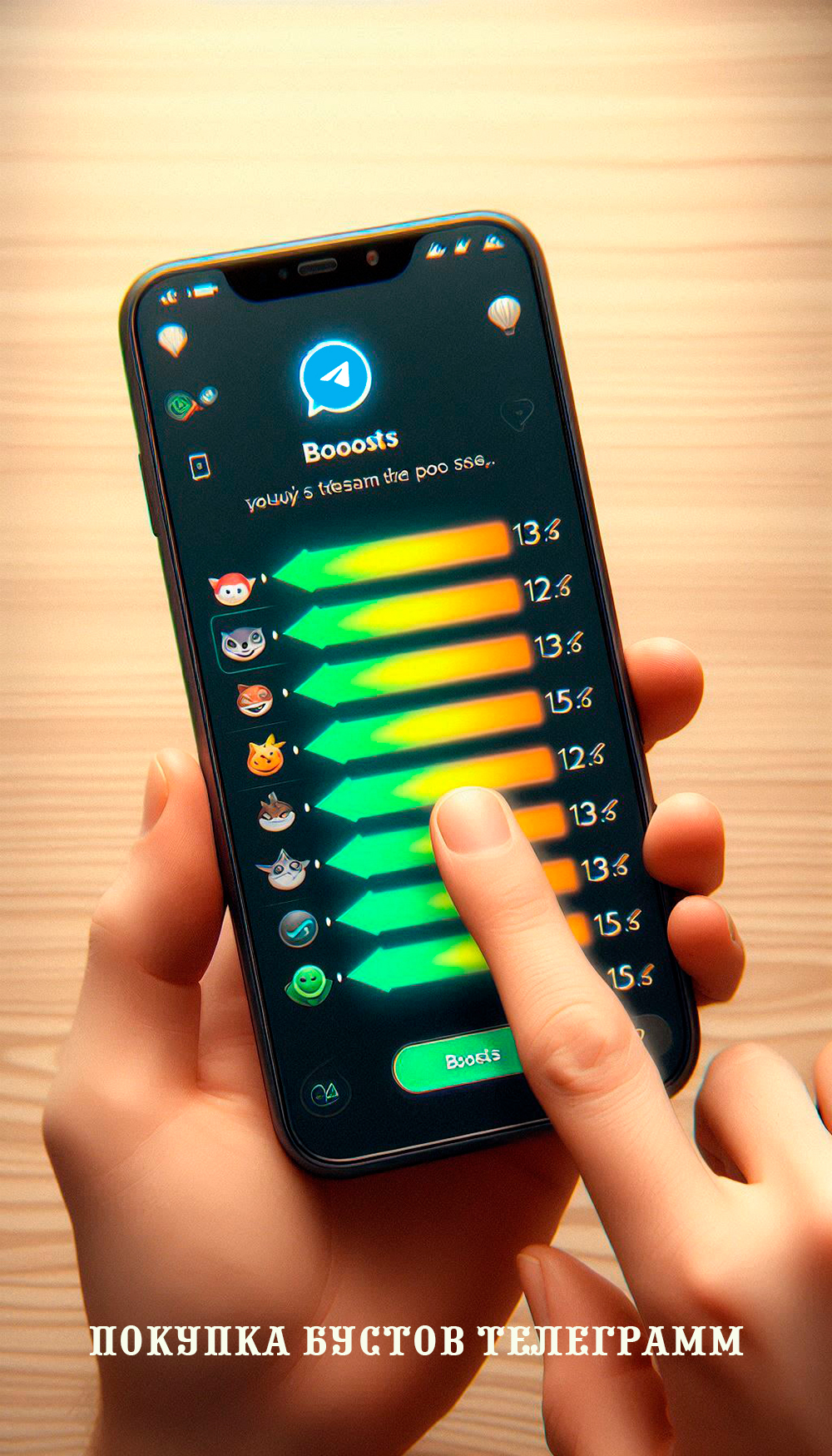 покупка бустов телеграмм