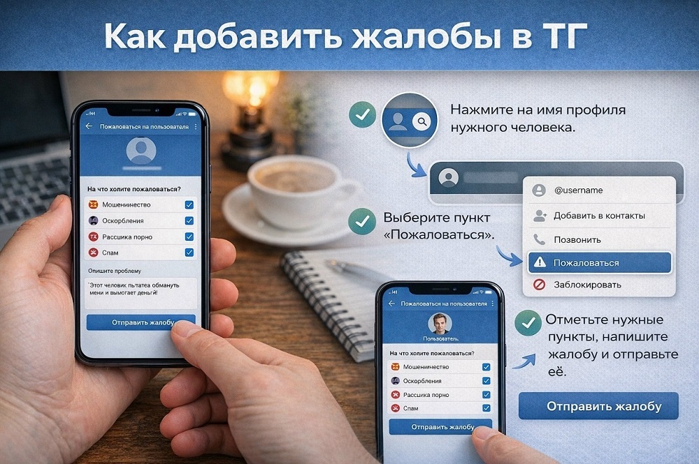 жалобы в тг
