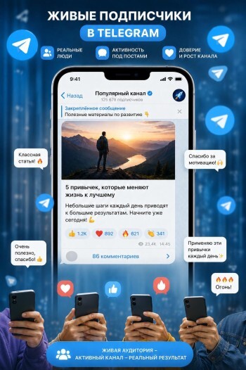 накрутка подписчиков в тг бесплатно